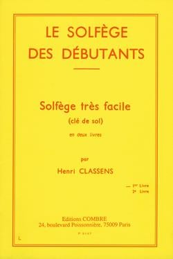 Solfège des débutants - clé de sol Vol.1